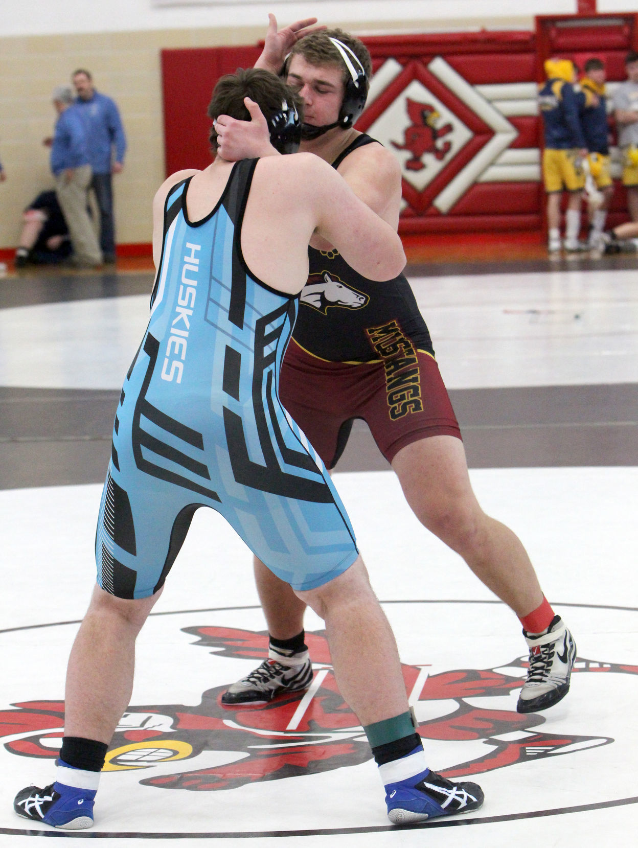 Division 1 wrestling regional at Chippewa Falls 2-9-19